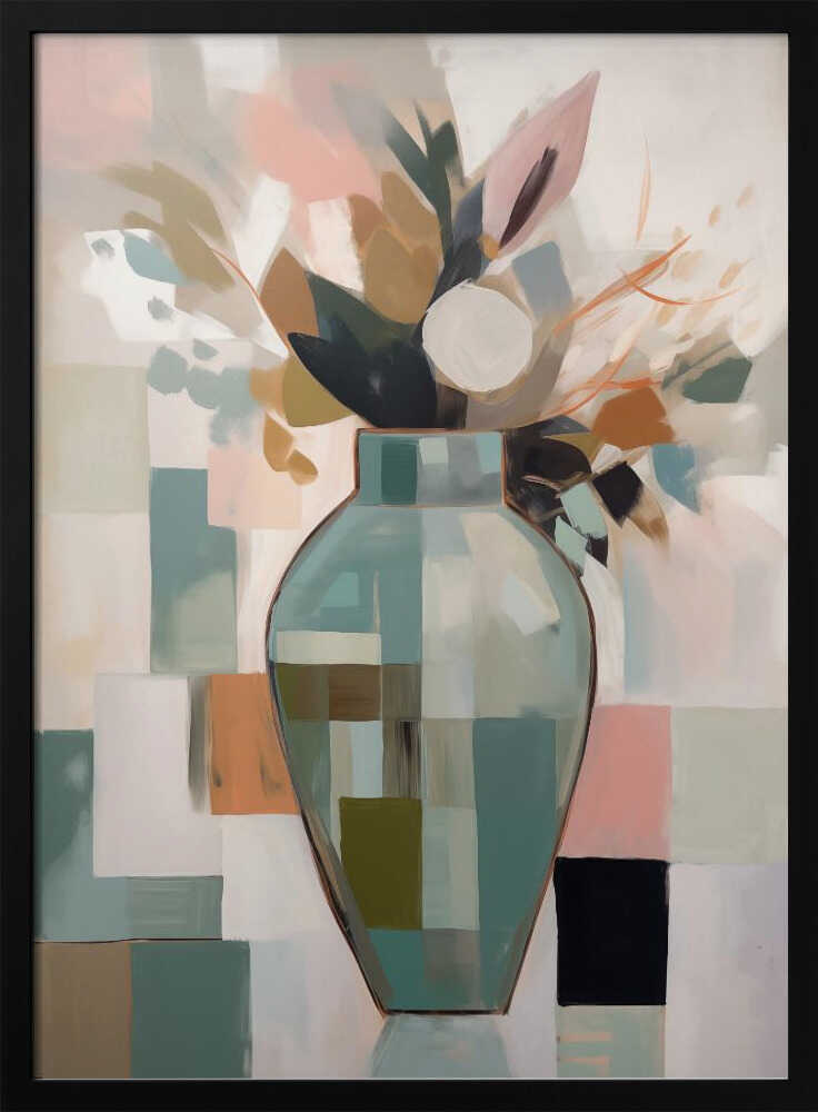 Wall art Abstract Vase