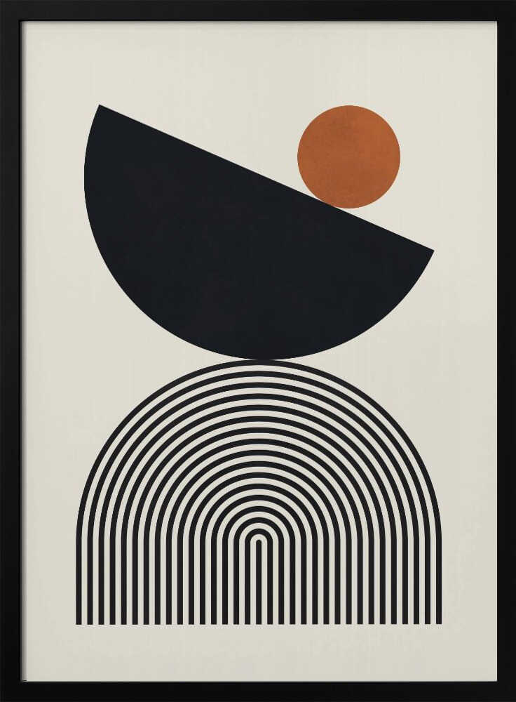 Wall art Balance and Curves