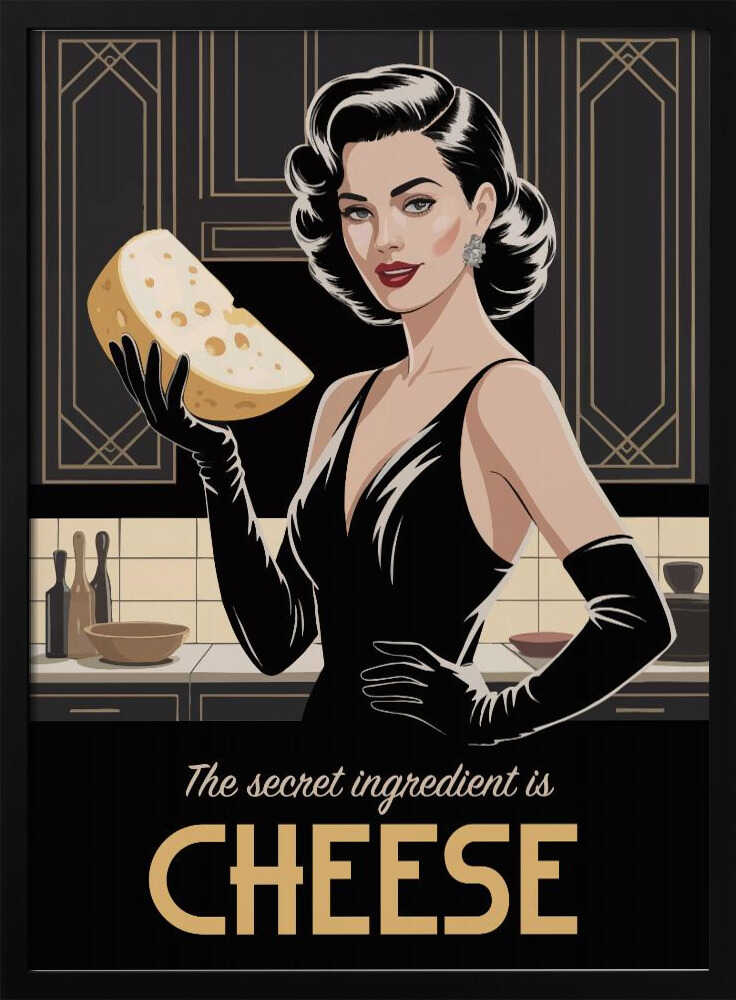 Wall art Cheesy Elegance