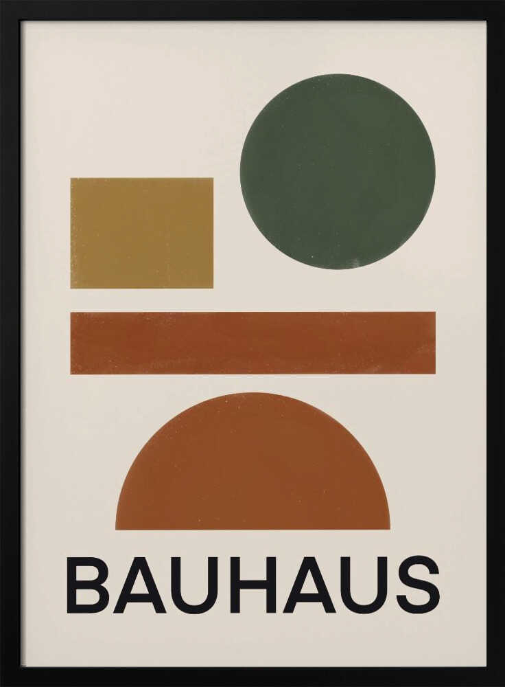 Wall art Bauhaus Geometric minimal 04