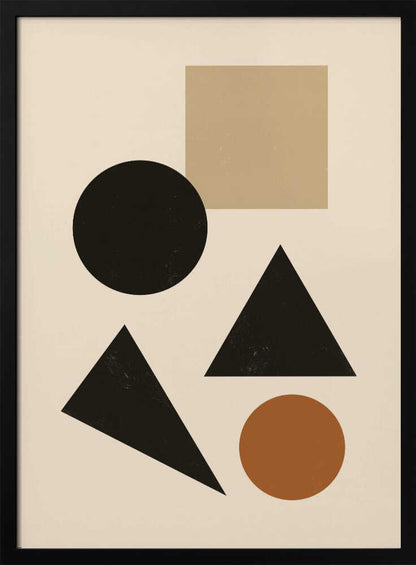 Wall art Minimalist geometric composition 07