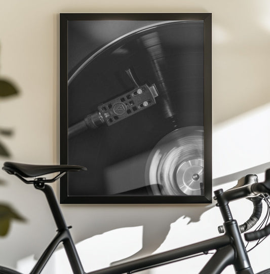 Artwork- Vinyl_002-16X20inches-In Black Floating Frame