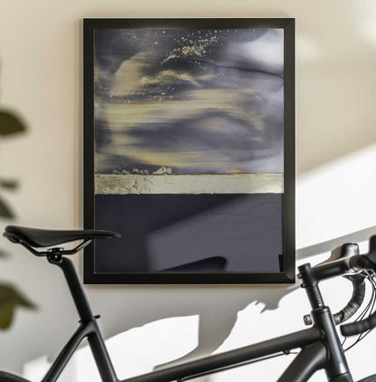 Wall art Gold Noir 2