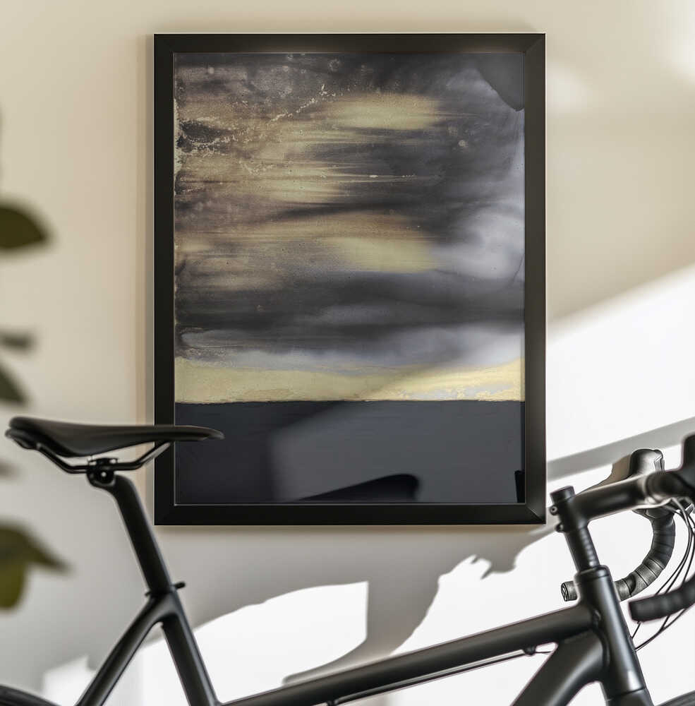 Wall art Gold Noir