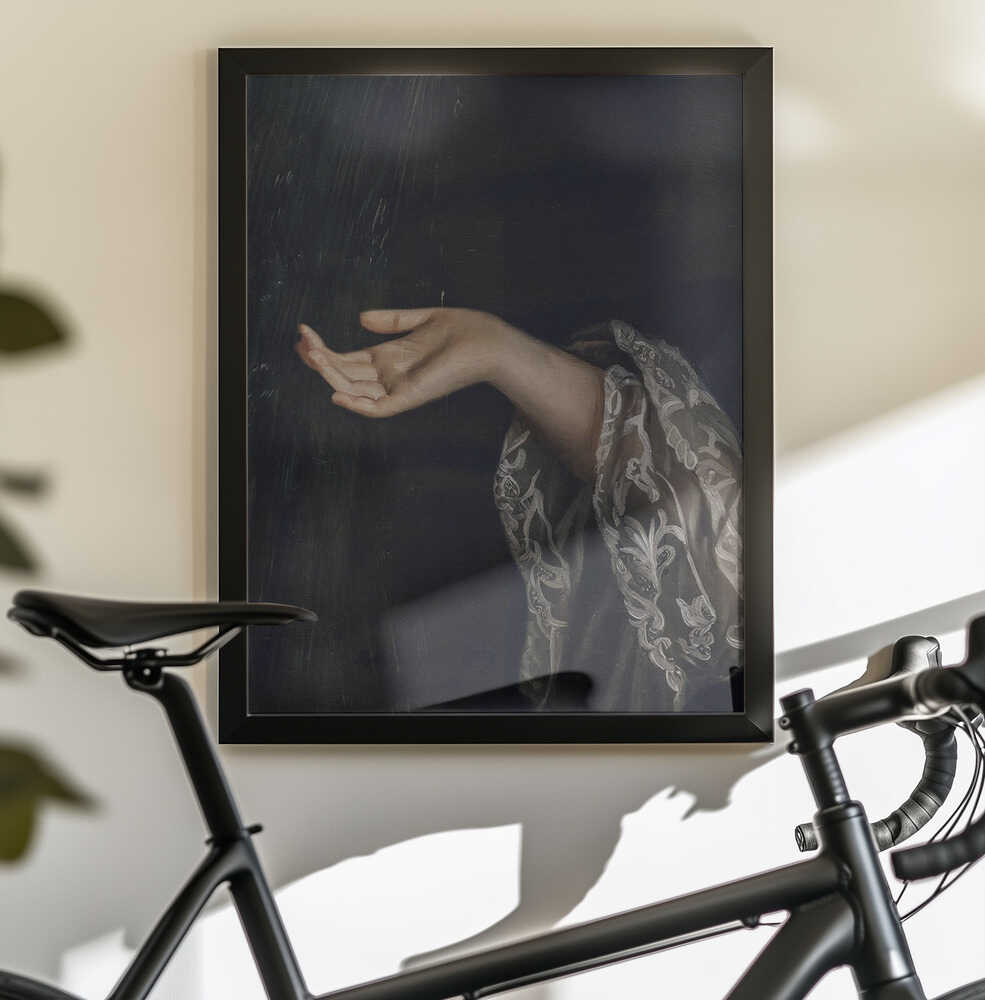Wall art Detail Of Woman / Oil Painting