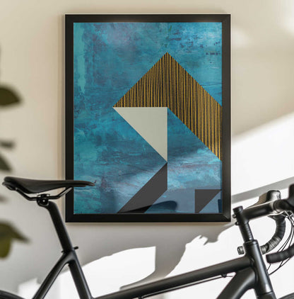 Wall art Dynamic Geometric Pattern