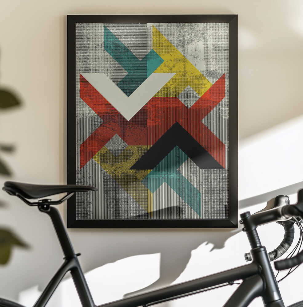 Wall art Abstract Geometric Pattern