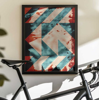 Wall art Abstract Geometric Shapes