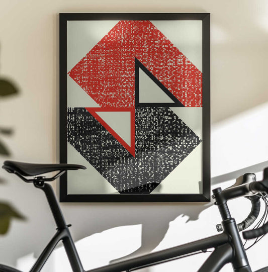 Wall art Geometric Contrast