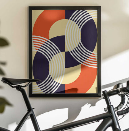 Wall art Interwoven Circles