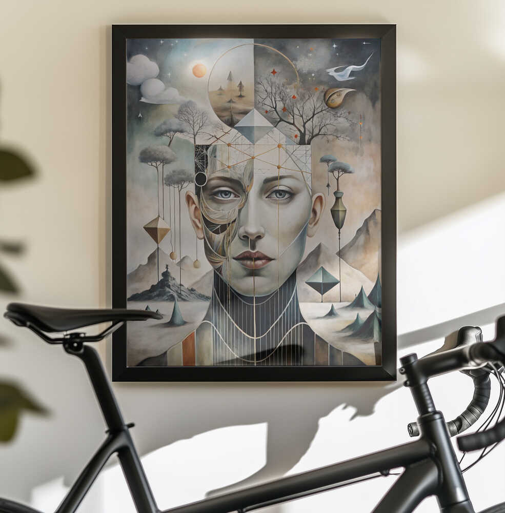 Wall art The Divided Self