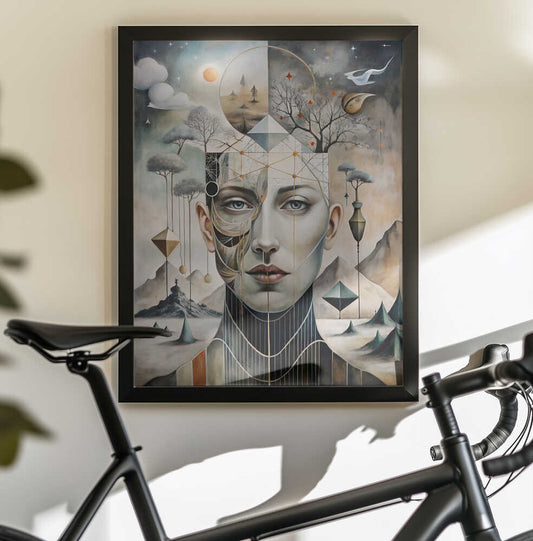 Wall art The Divided Self