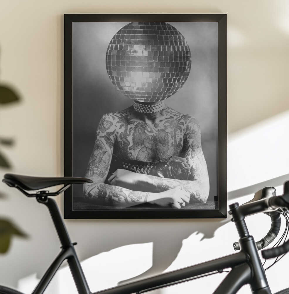 Wall art DISCO VINTAGE PORTRAIT