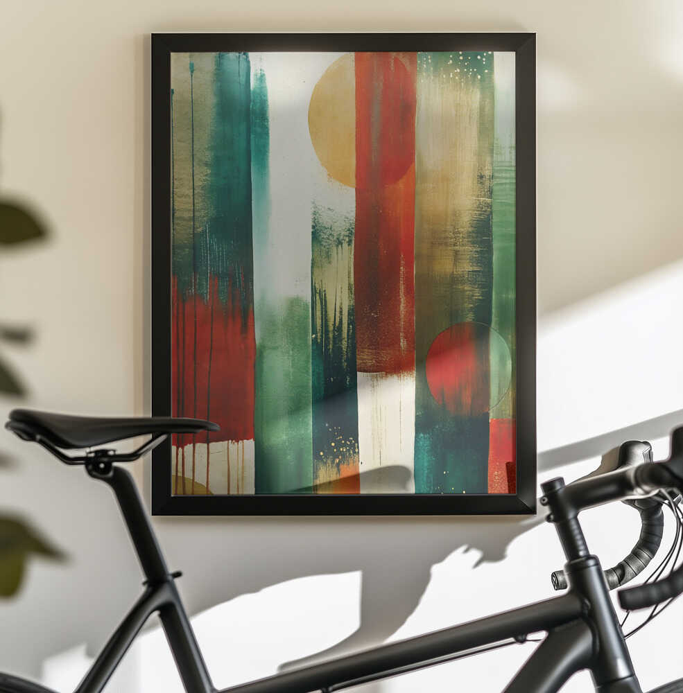 Wall art Chromatic Cascade