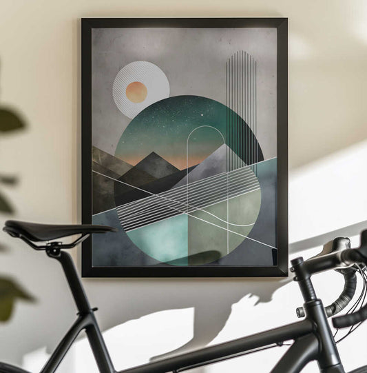 Wall art Celestial Geometry