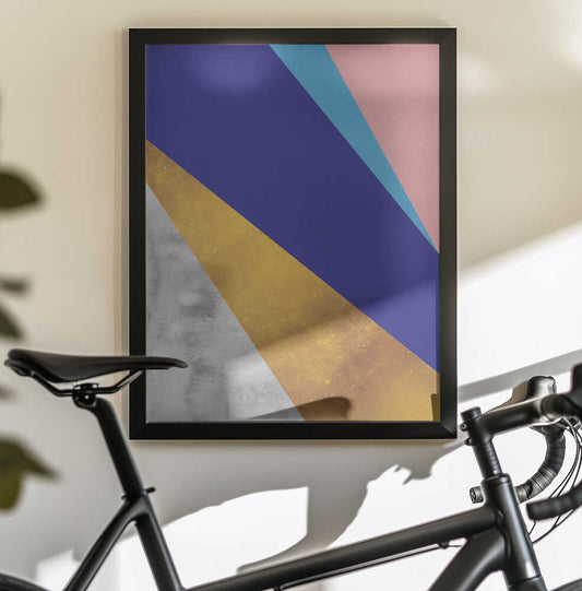 Wall art Texture geometry 3