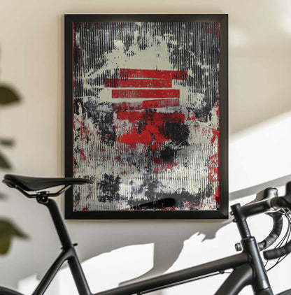 Wall art Stripes of Chaos