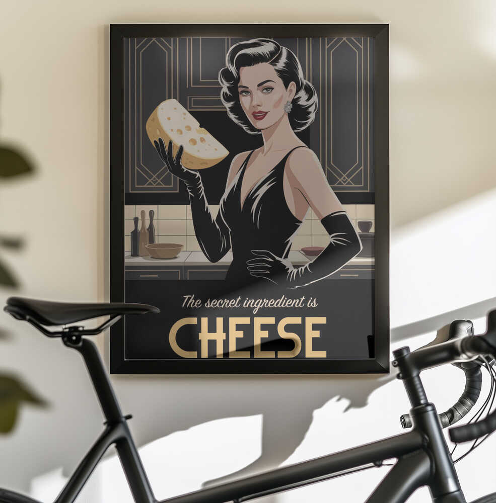 Wall art Cheesy Elegance