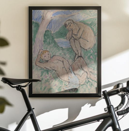 Artwork  Baigneurs 16X20-inches