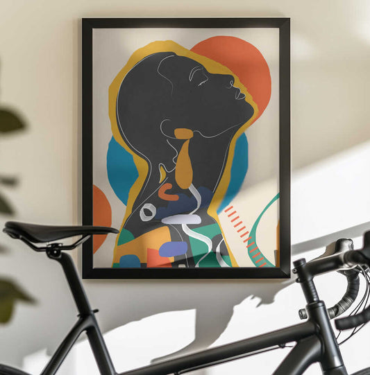 Wall art Modern Abstract Woman1