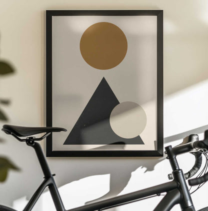 Wall art Minimalist geometric composition 03