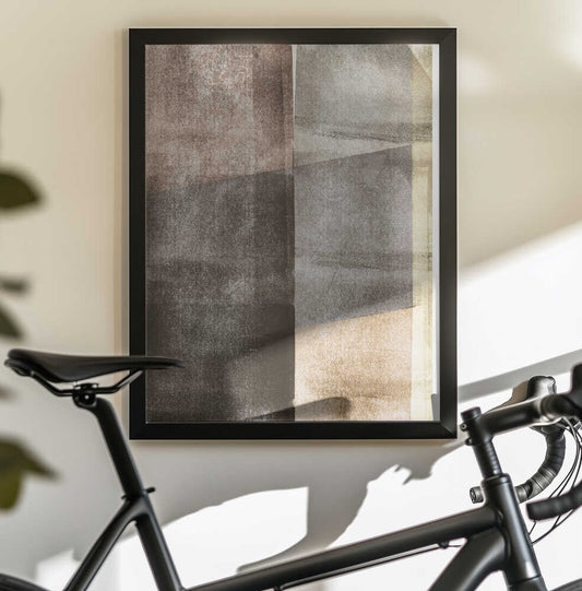 Wall art Earth Tones Texture Shapes