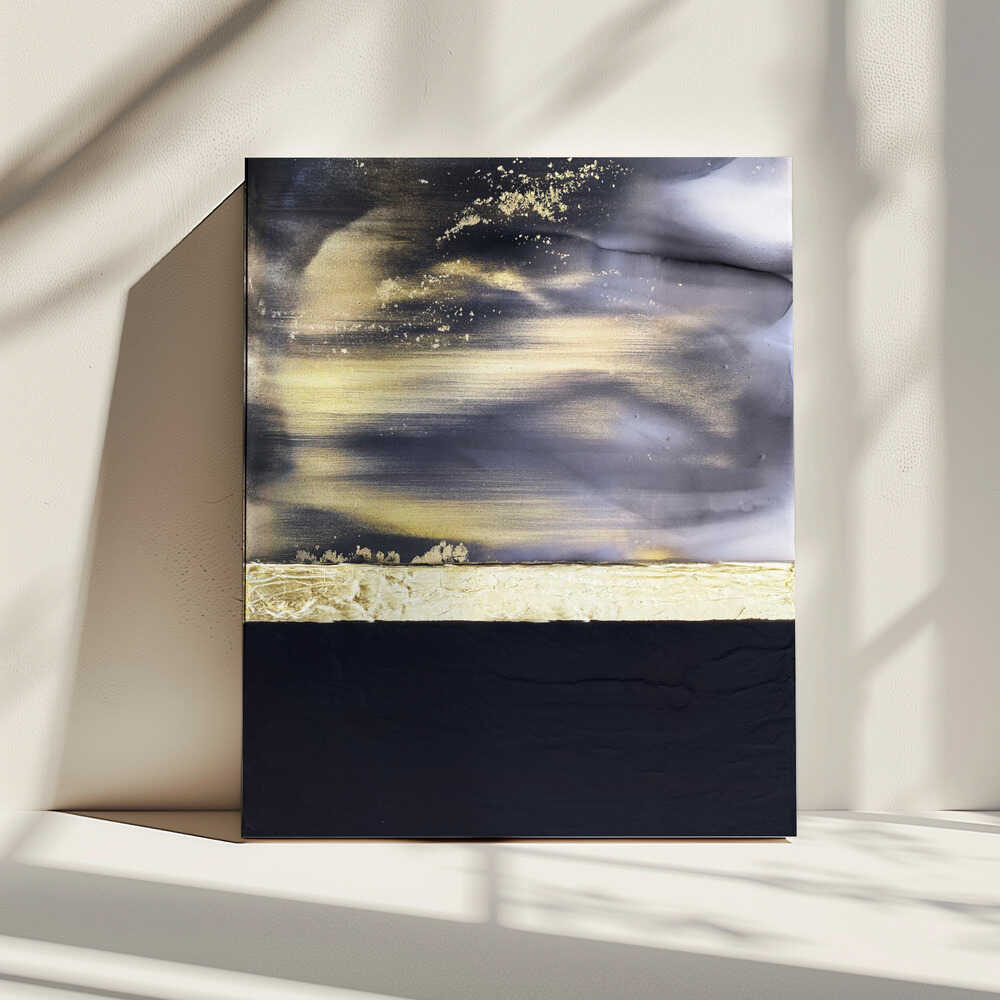 Wall art Gold Noir 2