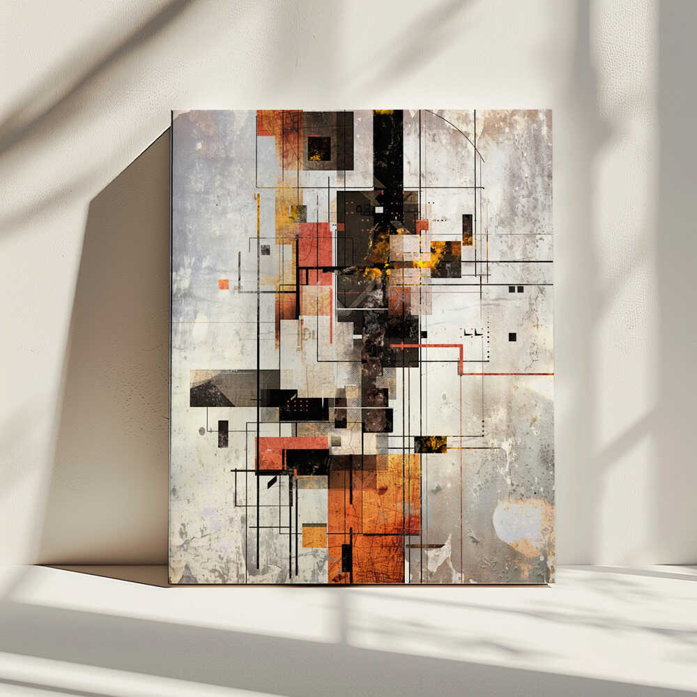 Wall art Geometric Illustration 04