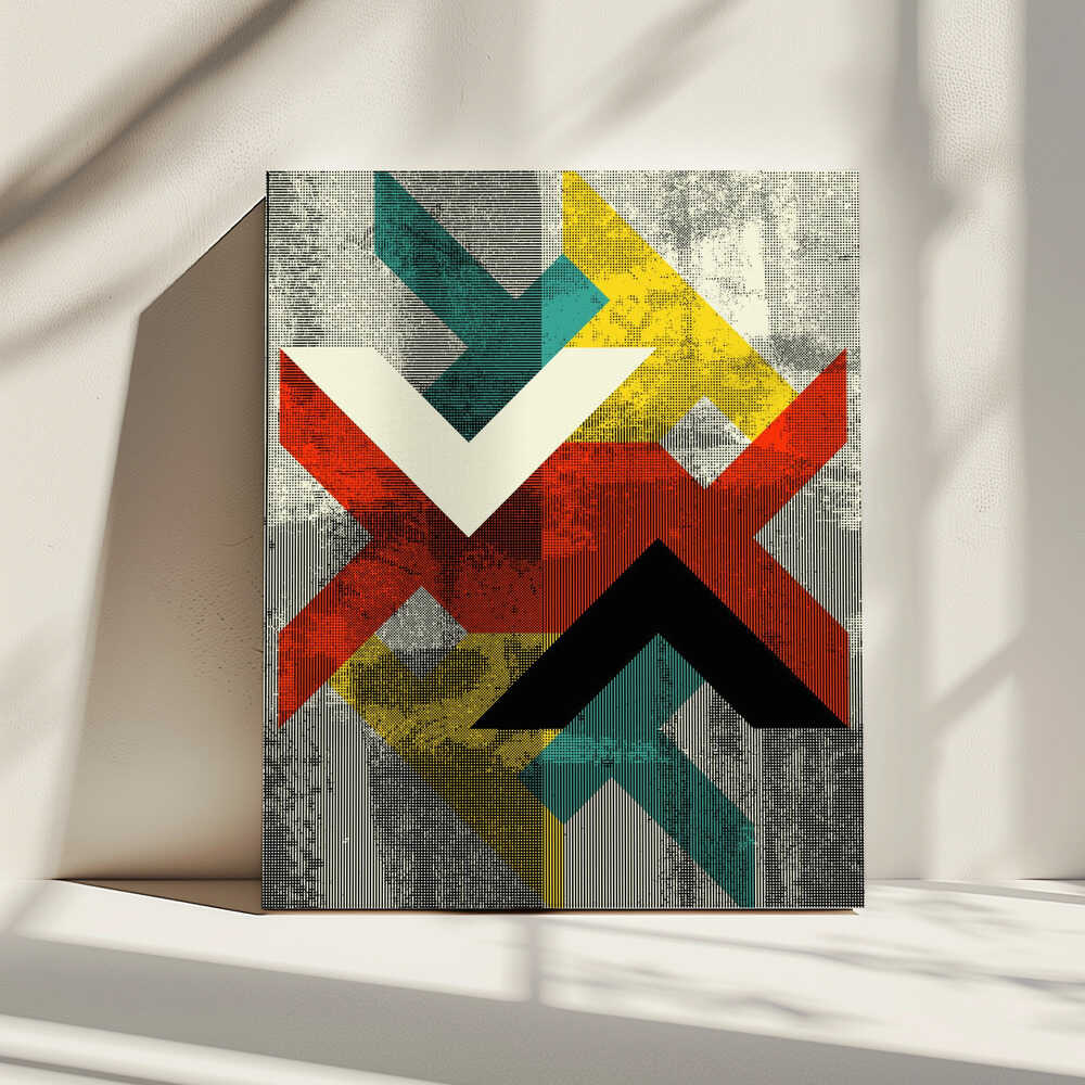 Wall art Abstract Geometric Pattern