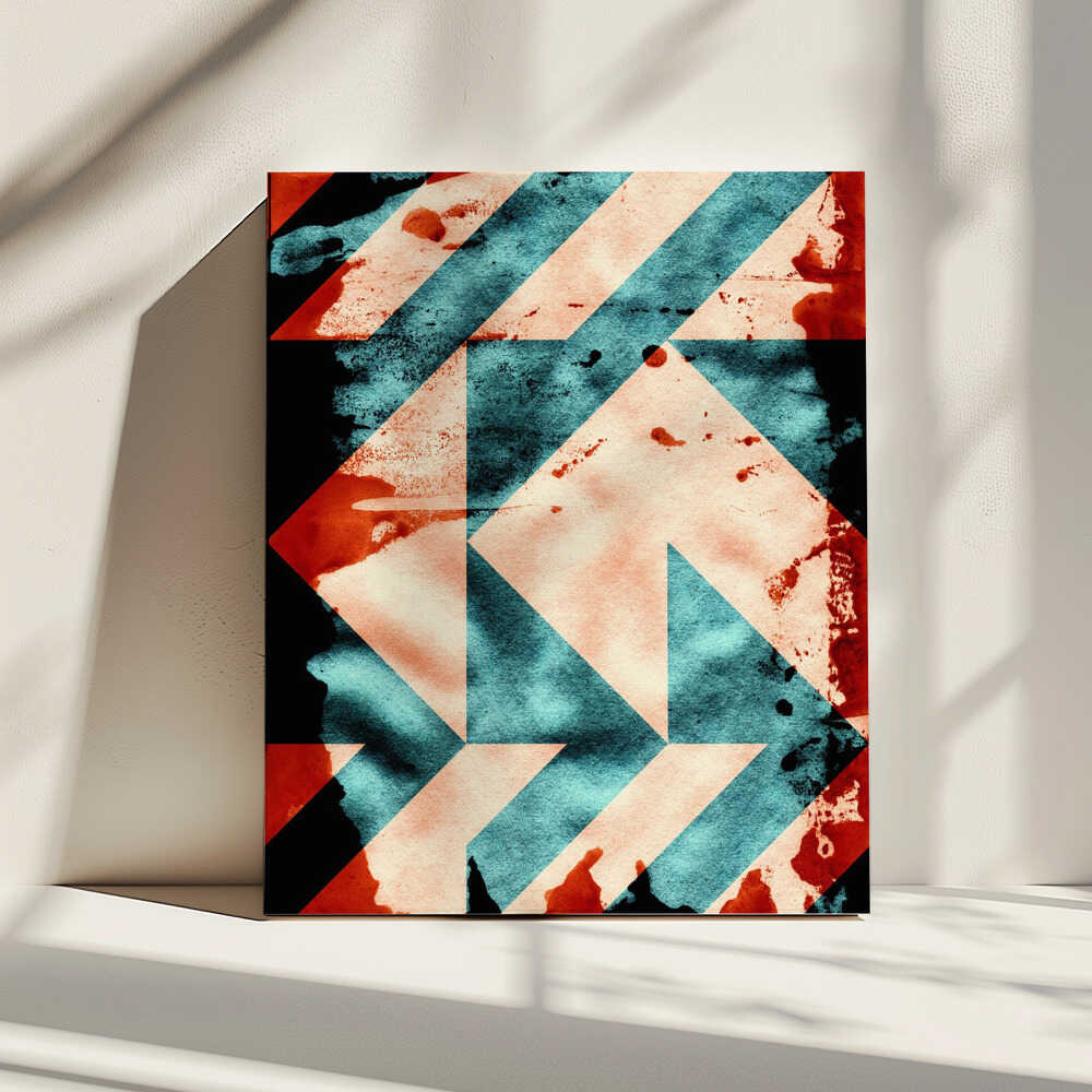 Wall art Abstract Geometric Shapes