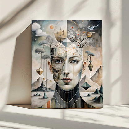 Wall art The Divided Self