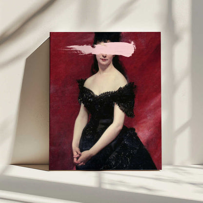 Wall art Blackdress3 Ratio2x3