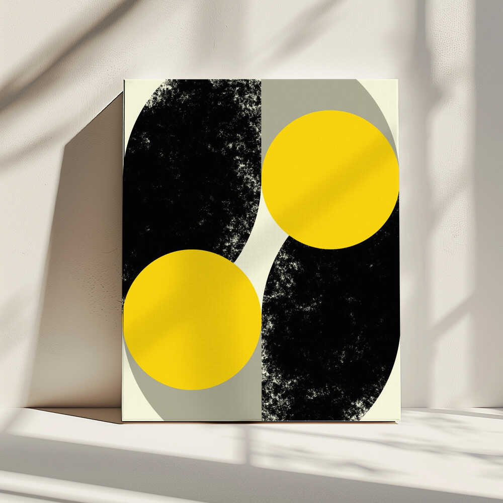 Wall art Duality in Motion