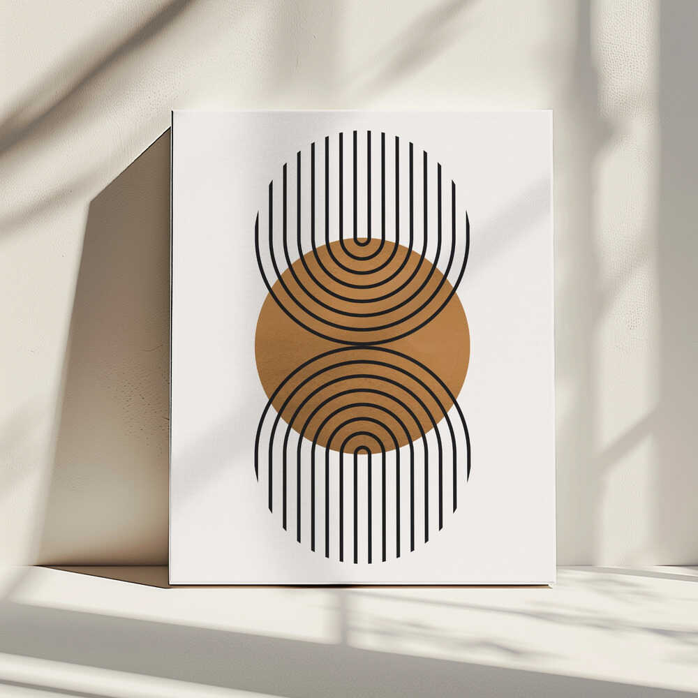 Wall art Art with circles 1