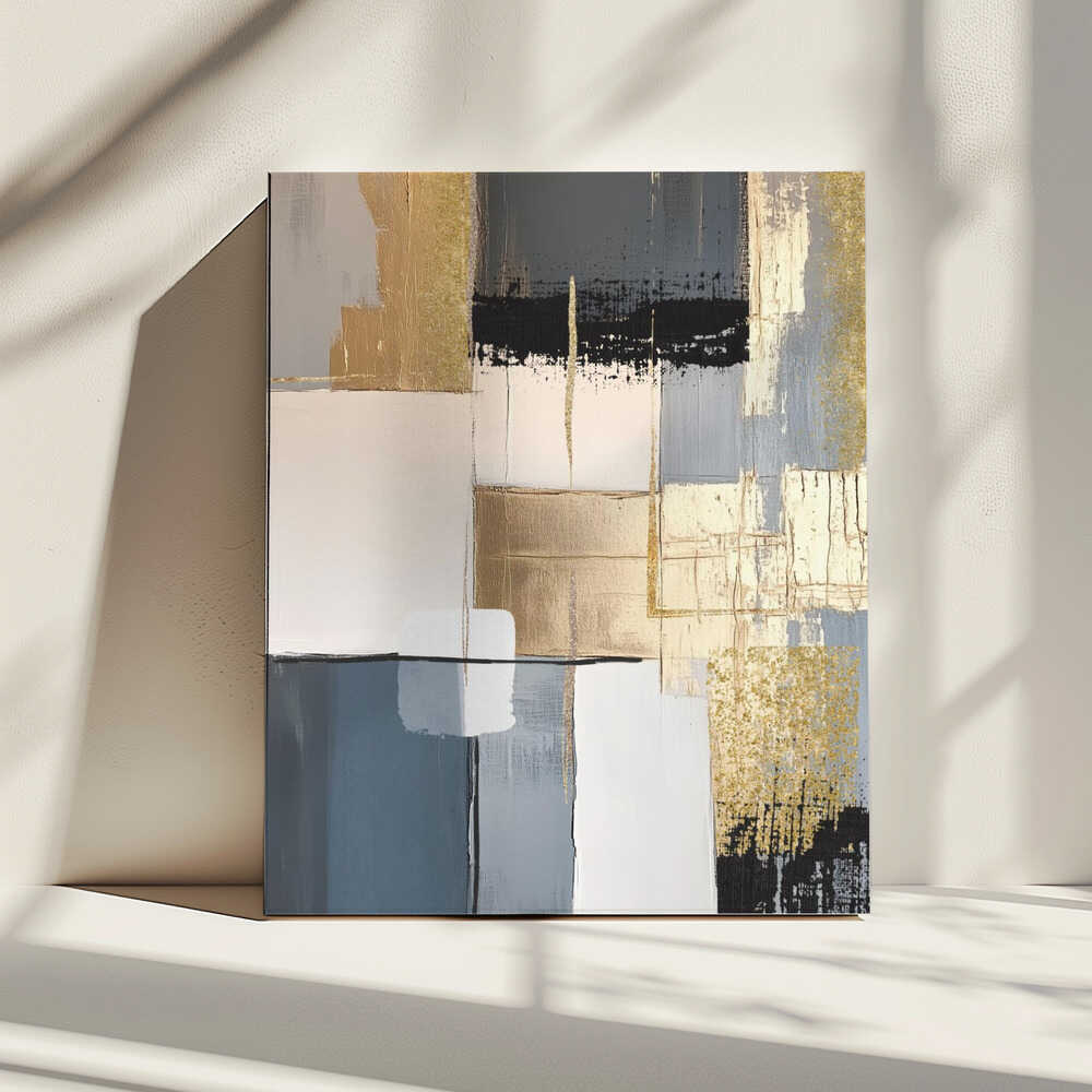 Wall art Golden Greys 2