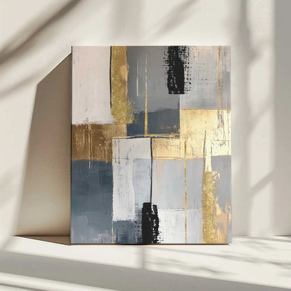 Wall art Golden Greys 3