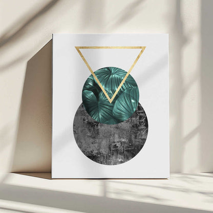 Wall art Botanical and geometric Shape