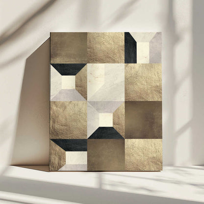 Wall art Geometric Gold Rhythm