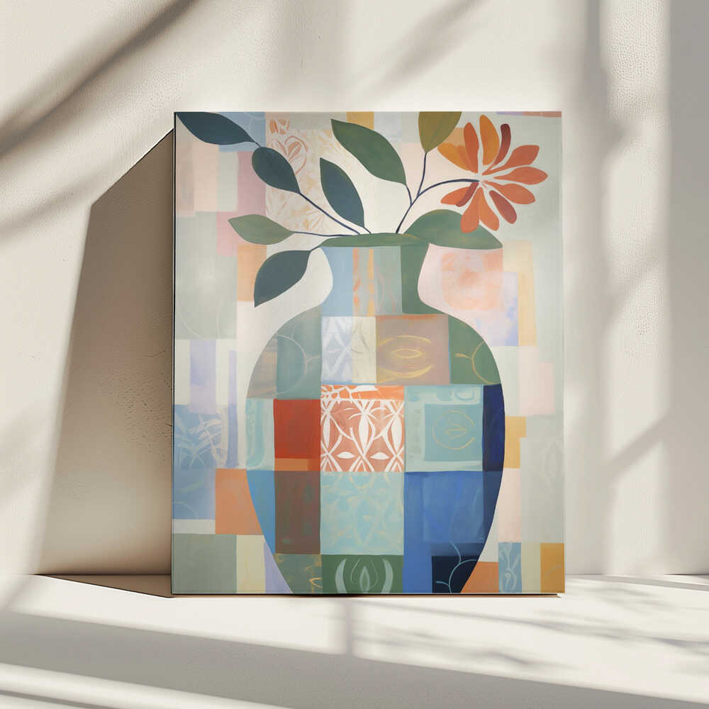 Wall art Abstract Vase