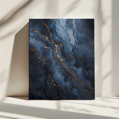 Wall art Blackout With Gold Vibes