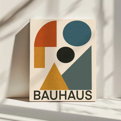 Wall art Geometric Bauhaus Composition