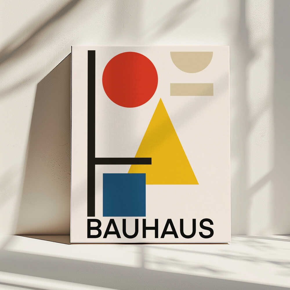 Wall art Geometric Bauhaus Design #2