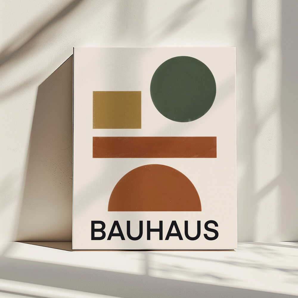 Wall art Bauhaus Geometric minimal 04