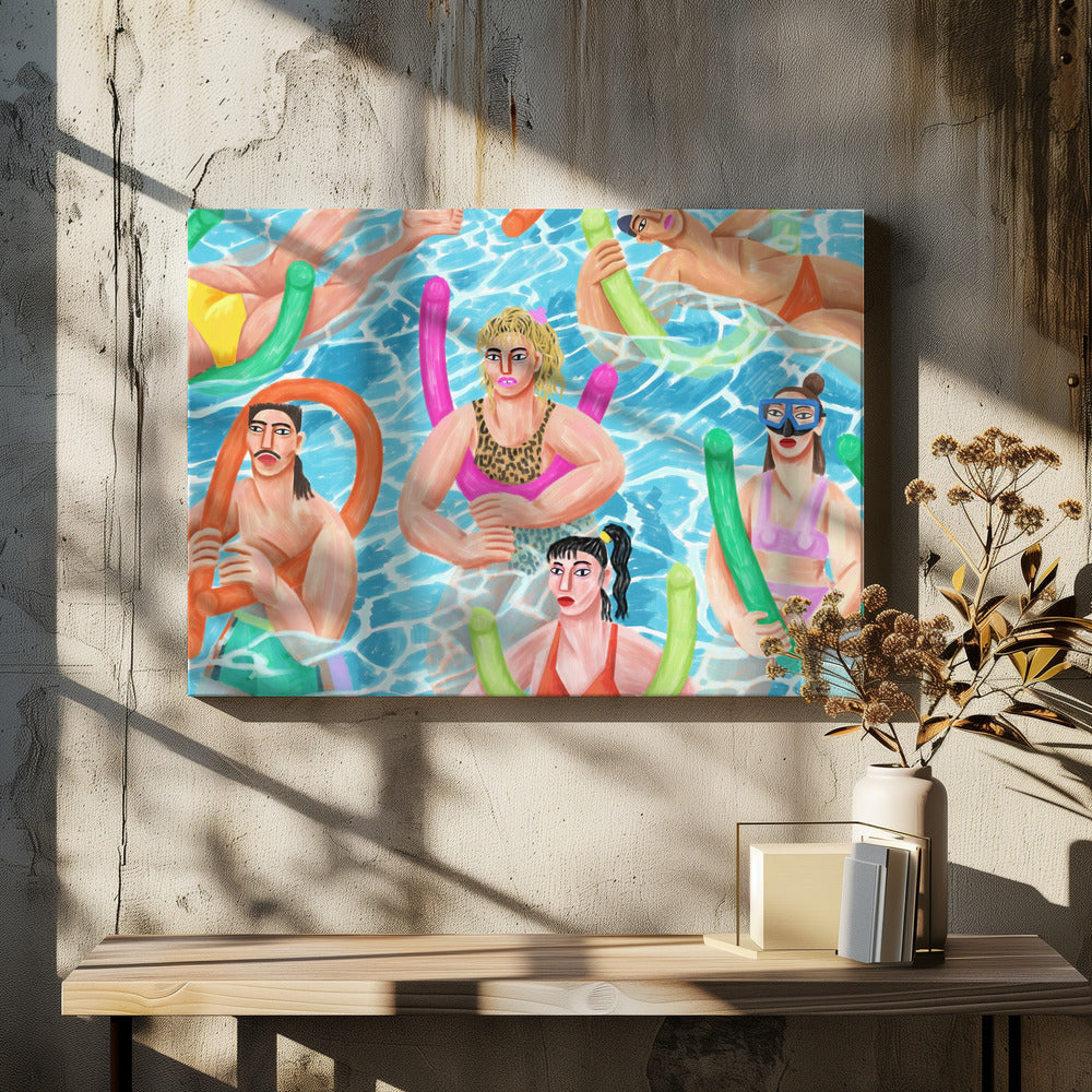  SupplÃƒÂ©ment Frite Wall Artwork In White Floating Frame