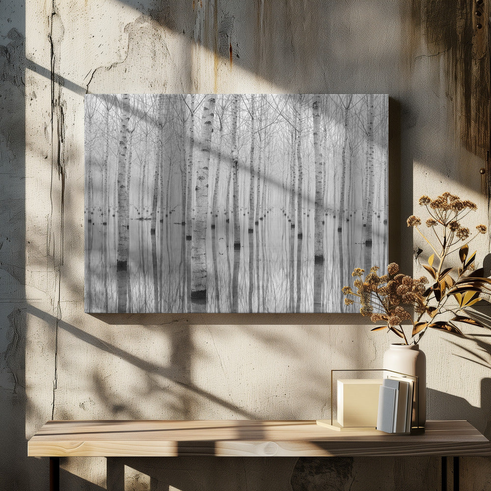  Novembre 2014 Wall Artwork In White Floating Frame