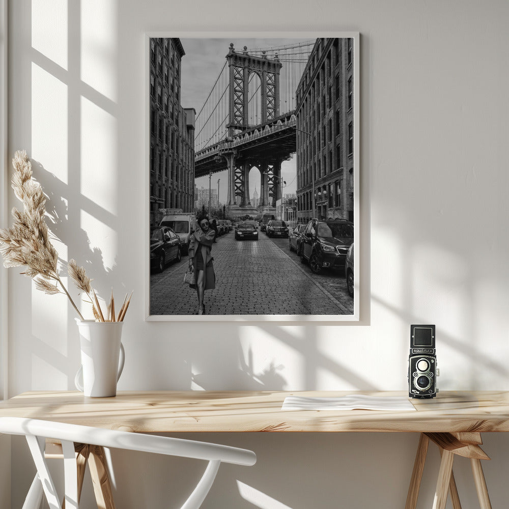  Oblivious Wall Artwork In White Floating Frame