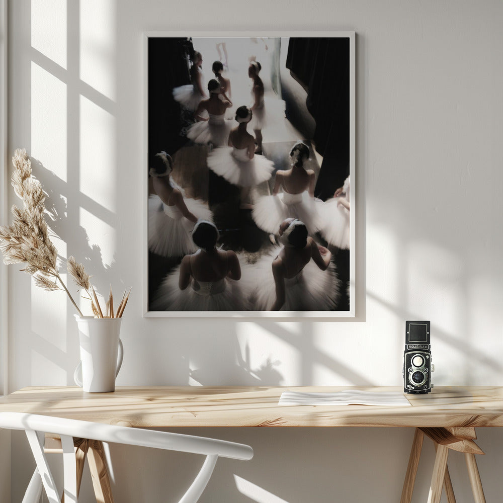  Now Wall Artwork In White Floating Frame