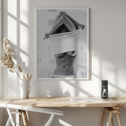  Hot [Simona] Wall Artwork In White Floating Frame