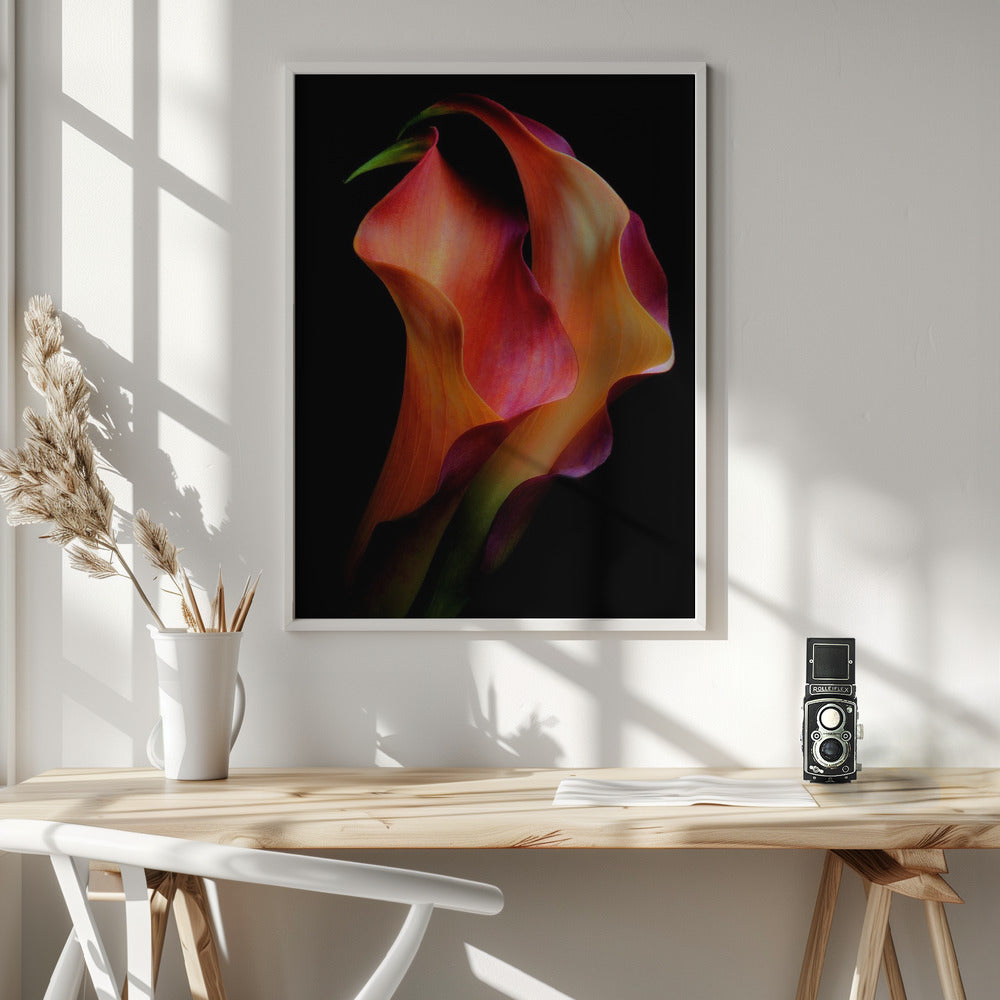  Tenderness Wall Artwork In White Floating Frame