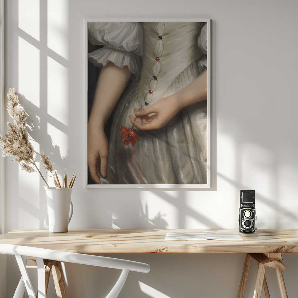 Wall art Baroque Detail Painting